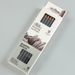 Set di 6 matite di grafite della collezione Studio Winsor&Newton