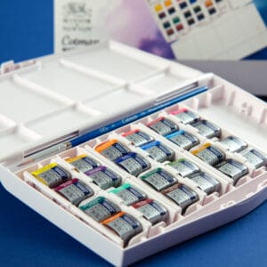 Set Acquerelli Cotman Winsor&Newton Studio 24 colori + pennello