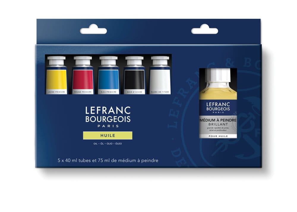 Colori ad Olio Lefranc Bourgeois set primari