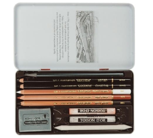Set Matite e carboncini Kohinoor Gioconda