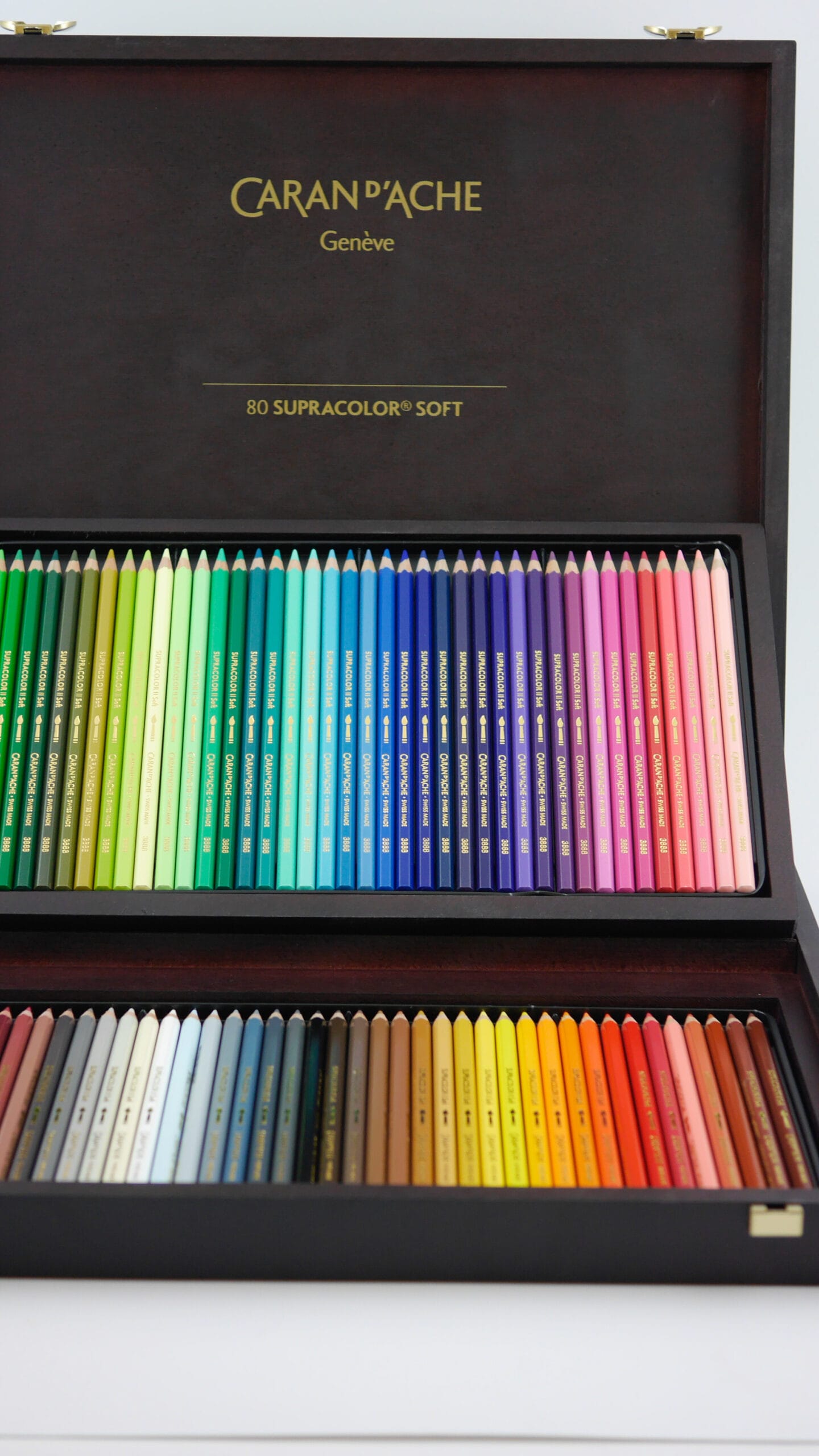 Matite Acquarellabili Supracolor Soft Caran D'Ache 80 colori - immagine 2
