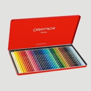 Confezione Matite Colorate Acquerellabili Caran d'Ache Supracolor, 12, 18, 30, 40, 80 e 120 colori