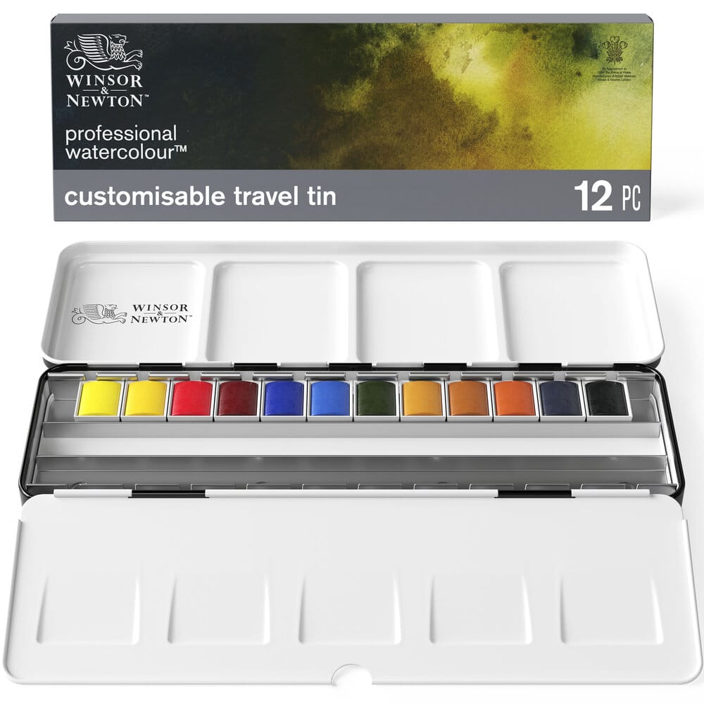 Set 12 Professional Watercolour Winsor & Newton