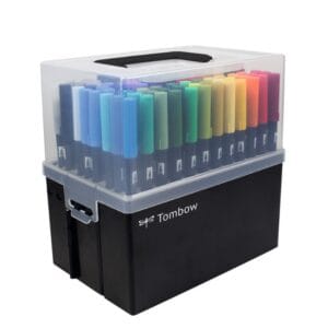 Set 107 Pennarelli ABT Dual Brush Tombow, +blender