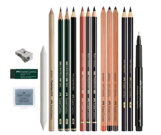 Set Faber Castell Discovery Matite e carboncini - immagine 2