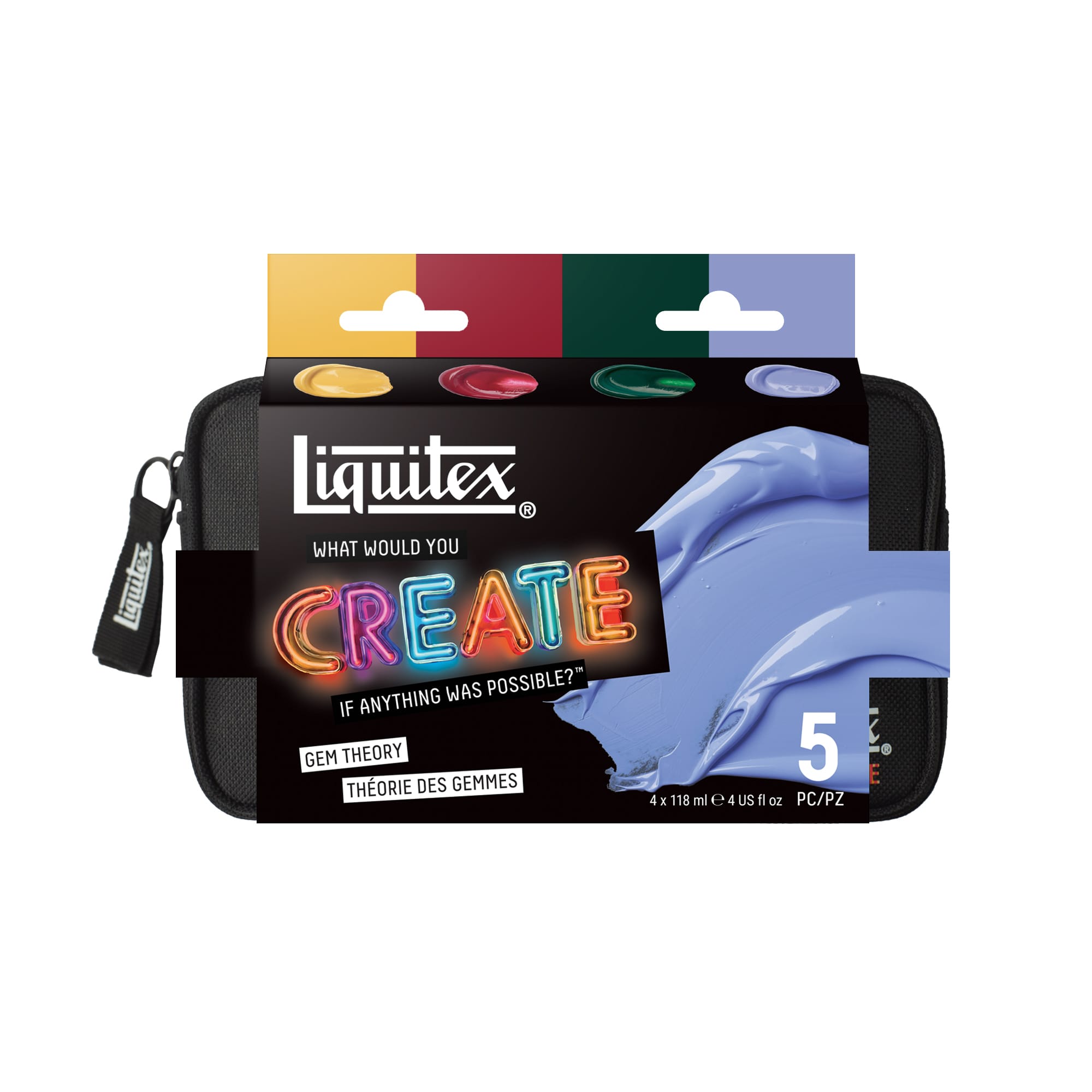 Set colori Acrilici Liquitex Basics +astuccio