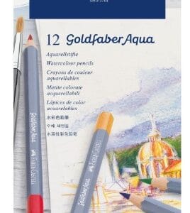 Set 12  Matite colorate Acquerellabili Goldfaber Faber Castell