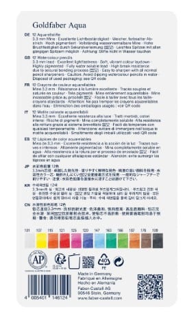 Set 12 Matite colorate Acquerellabili Goldfaber Faber Castell - immagine 2